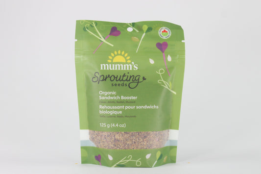Mumm's Organic Sprouting Sandwich Booster 125g