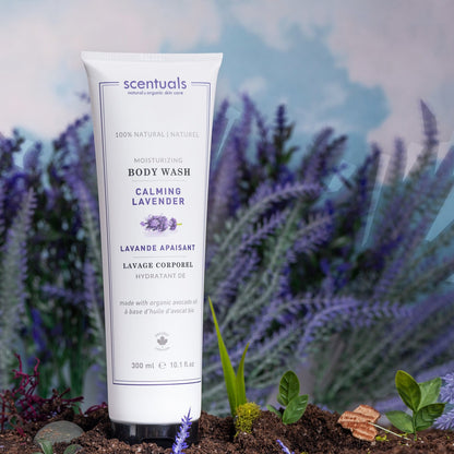 Scentuals Calming Lavender Body Wash (300ml / 10.1fl.oz), additional product image 2