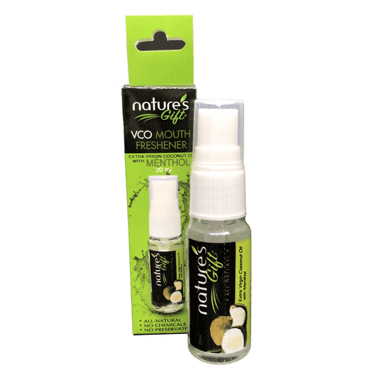 Nature's Gift Virgin Coconut Oil Menthol Mouth Freshener - 20ml