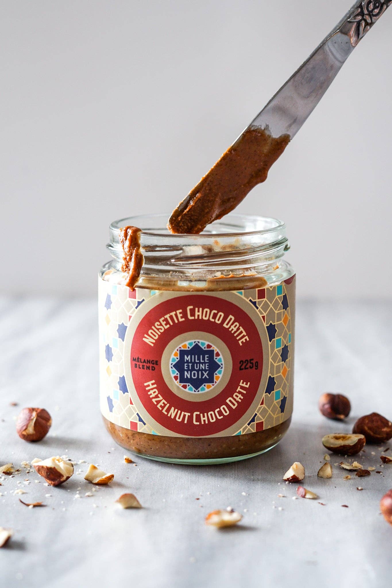 Mille et Une Noix Chocolate & Date Spread — 225g