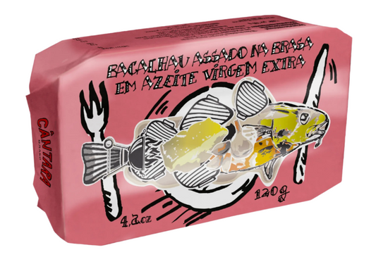 Cantara Barbecue cod in extra virgin olive oil 120g