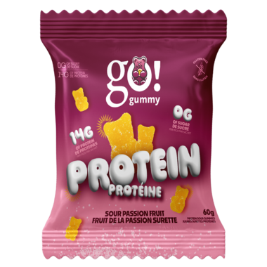Go! Gummy - Protein Sour Passion Fruit - 60g