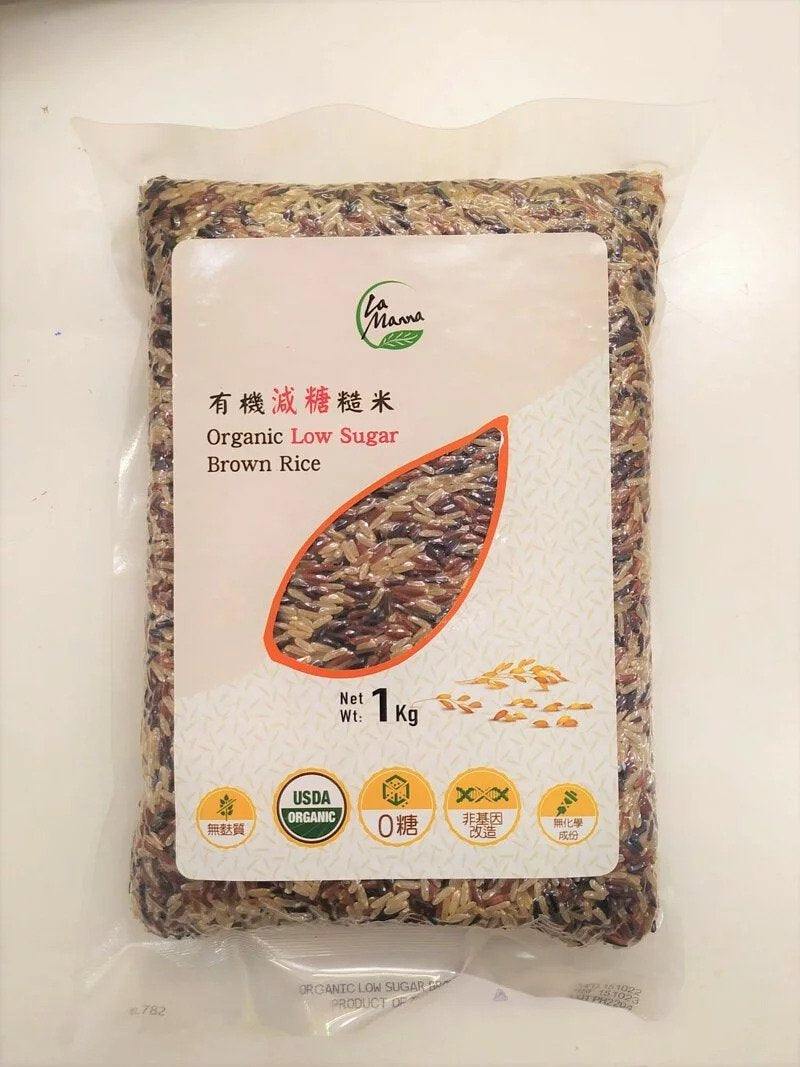 Thailand Organic Low Sugar Brown Rice 泰國有機減糖糙米 1kg