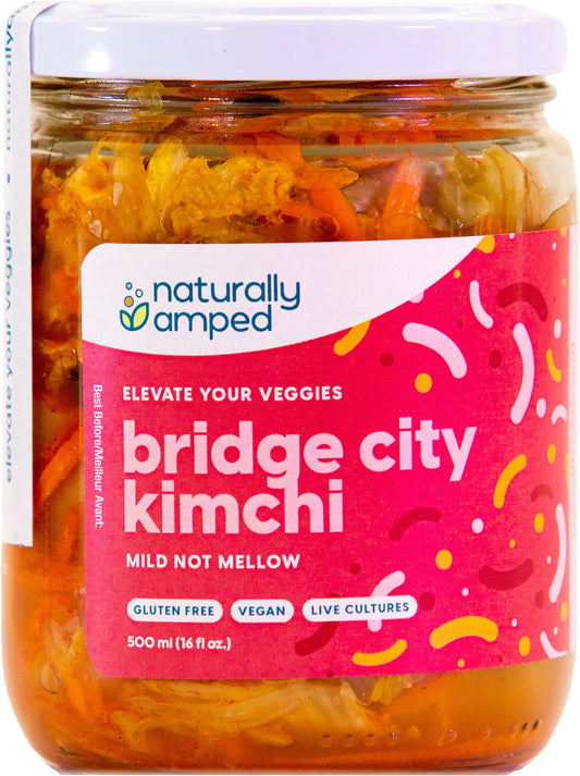 Naturally amped Bridge City Kimchi 500ml