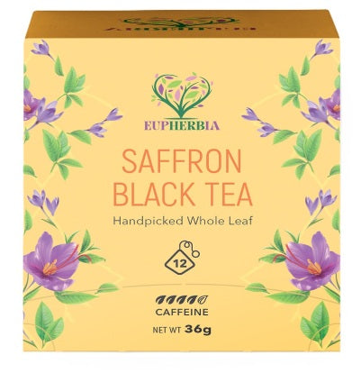 Eupherbia Saffron Black Tea 36g