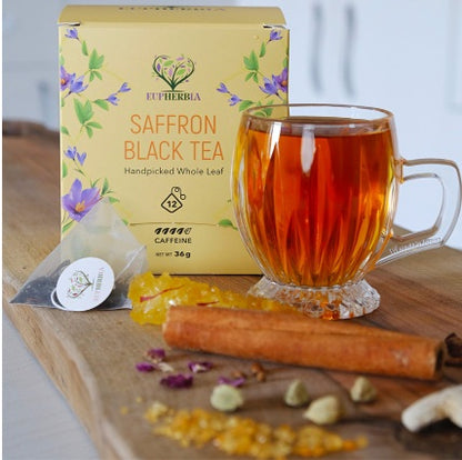 Eupherbia Saffron Black Tea 36g, additional product image