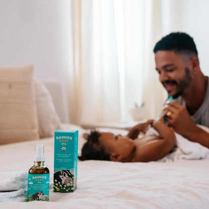Badger Calming Baby Oil- 118ml, additional product image 3