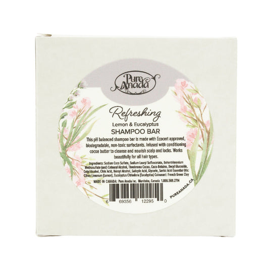 Pure Anada Shampoo Bar - Refreshing ( Lemon & Eucalyptus ) 115g