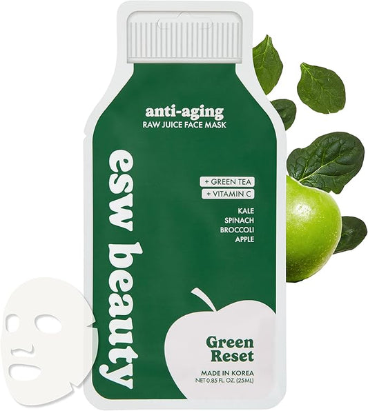 ESW Beauty Green Reset - Anti-Aging Raw Juice Face Mask 25ml