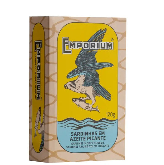 EMPORIUM Sardines In Spicy Olive Oil 120g