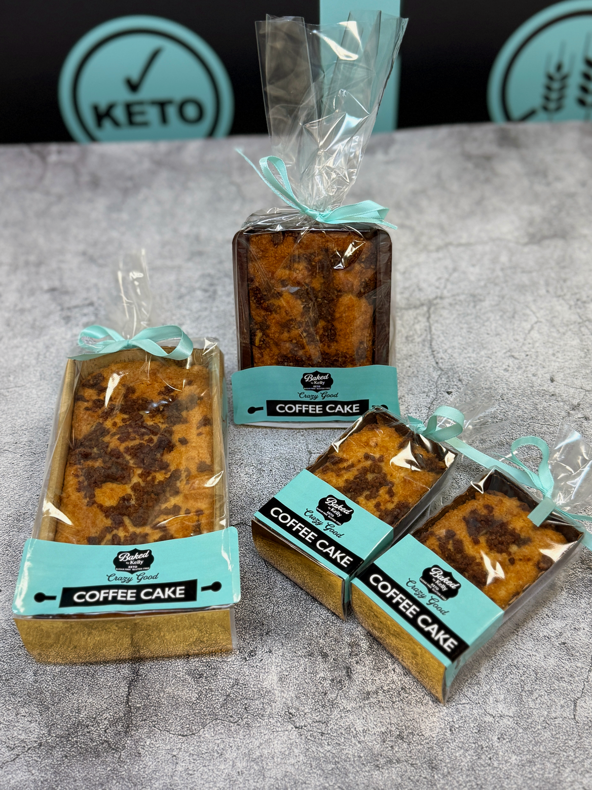 Baked by Kelly Crazy Good Keto Coffee Cake