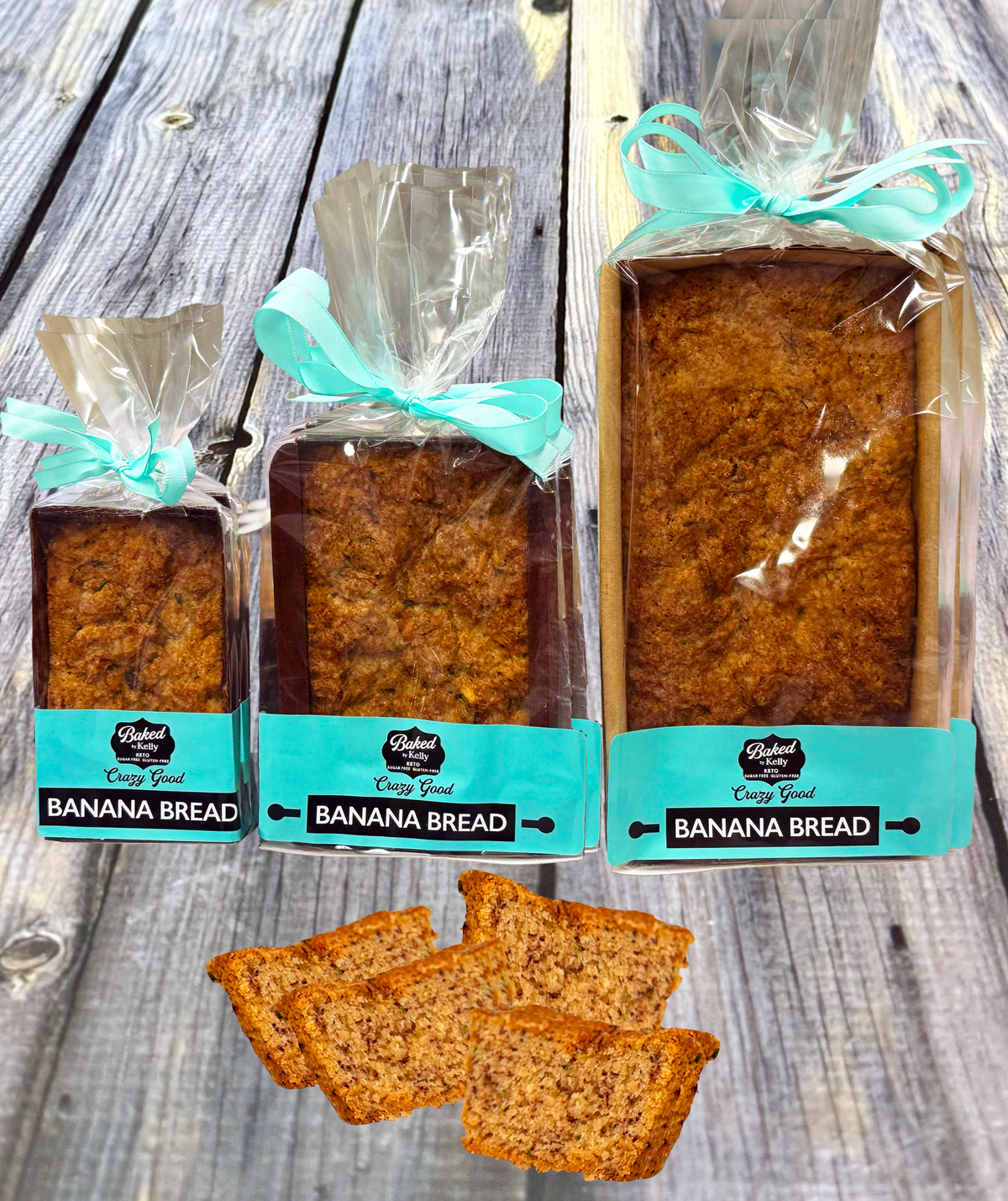 Baked by Kelly Crazy Good Keto Banana Bread