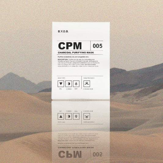 BYOB CPM Charcoal Purifying Mask 5mlx15
