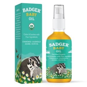 Badger Calming Baby Oil- 118ml