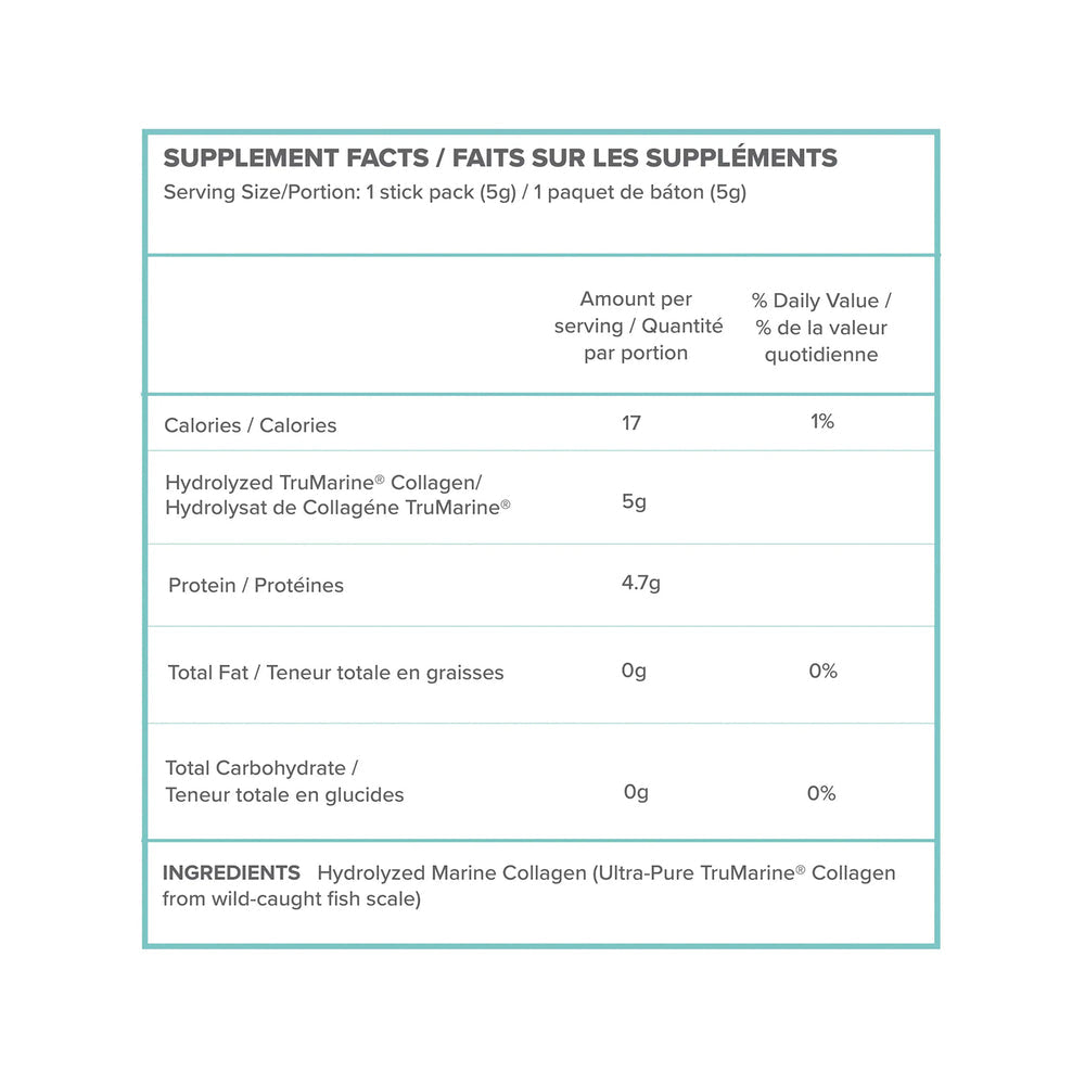TruMarine® Collagen Pouch - 50 Stick Packs