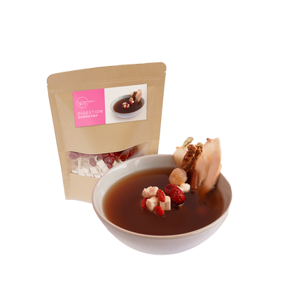 Souperwell Digestion - Ching Bo Leung for Dampness & Weak Digestion (2-Pack Dry Herbal Soup)