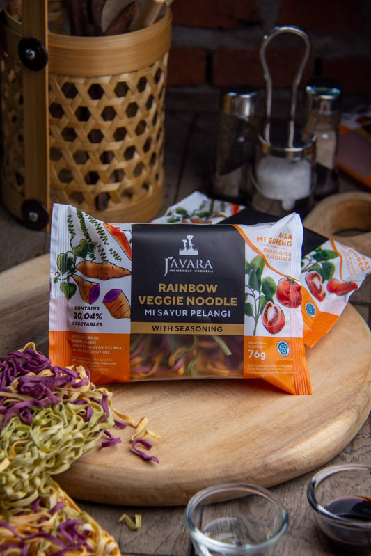 Javara Rainbow Veggie Noodle 76g