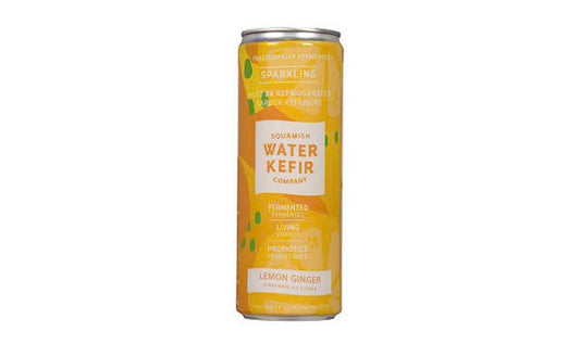 Squamish Water Kefir Co.
Organic Lemon Ginger Water Kefir 355ml