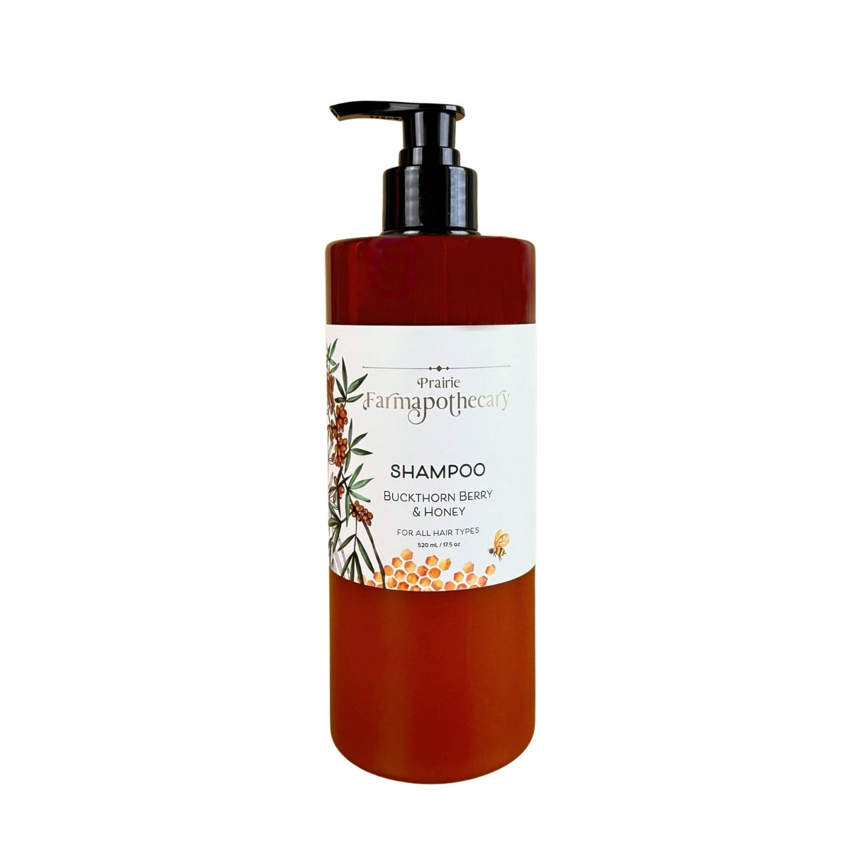 Pure Anada Farmapothecary Shampoo - Buckthorn Berry & Honey 520ml