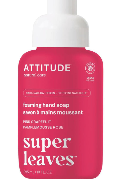 Attitude Foaming Soap Pink Grapefruit 295ml