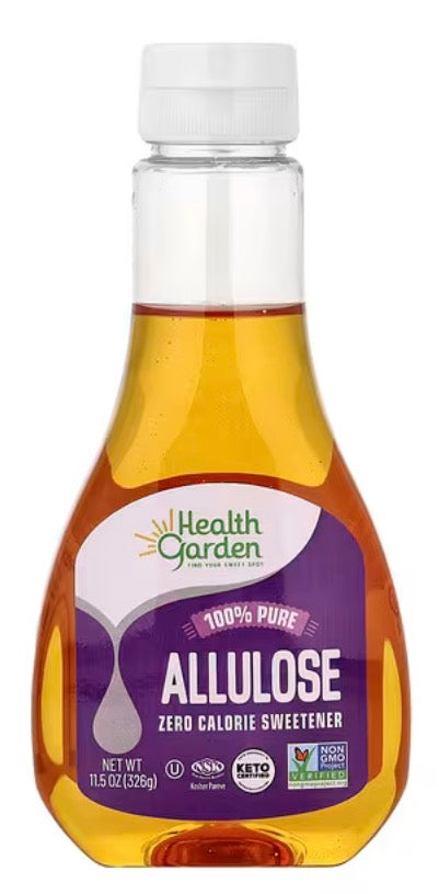 Health Garden, 100% Pure Allulose, Zero Calorie Sweetener, 11.5 oz (326 g)