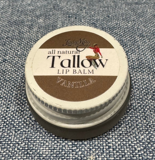 Lady May ALL NATURAL LIP BALM TRIO, VANILLA