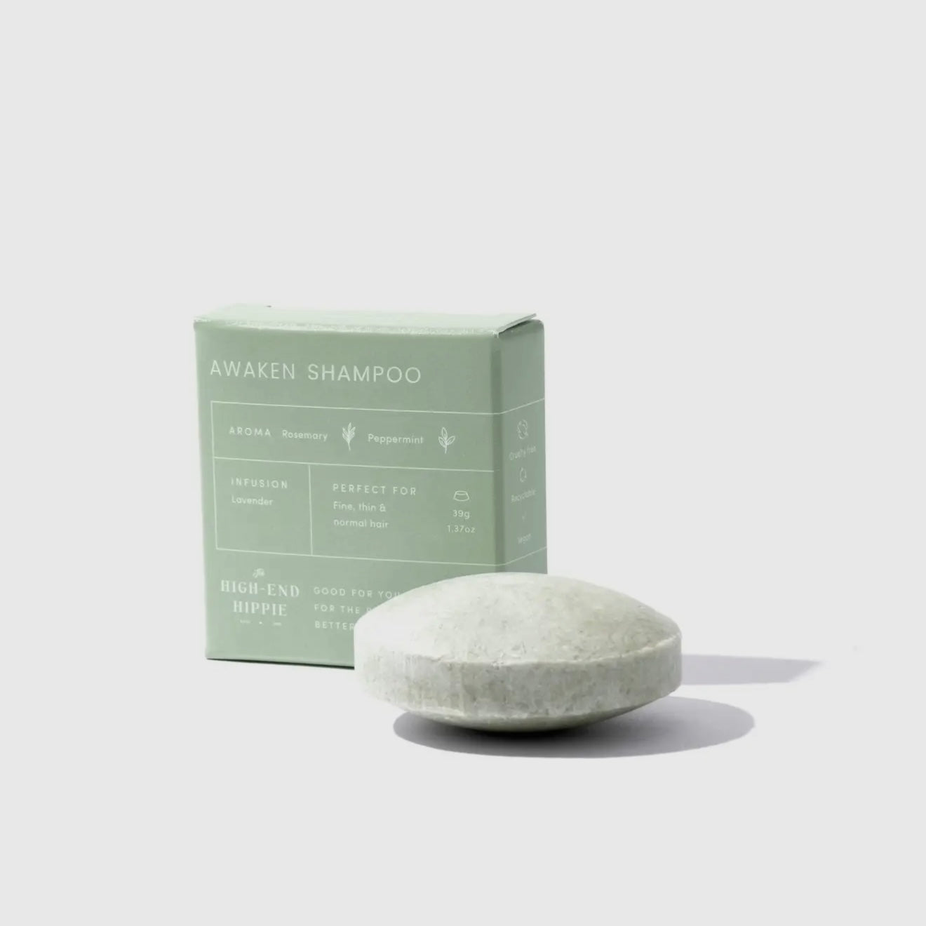 The High-End Hippie Awaken Shampoo Bar Mini 39g