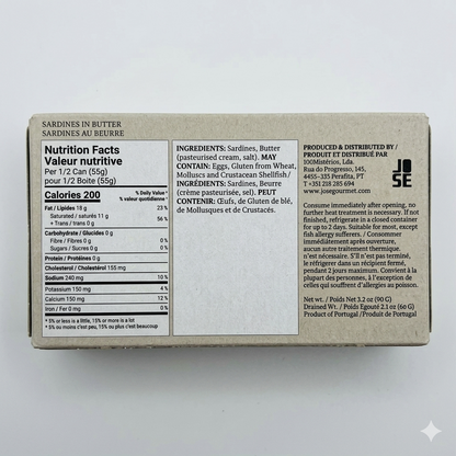 Jose Gourmet Sardines in Butter 90g, additional product image 2