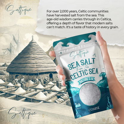 Saltique Sea salt from the Celtic sea Fine Ground (454g), additional product image 2