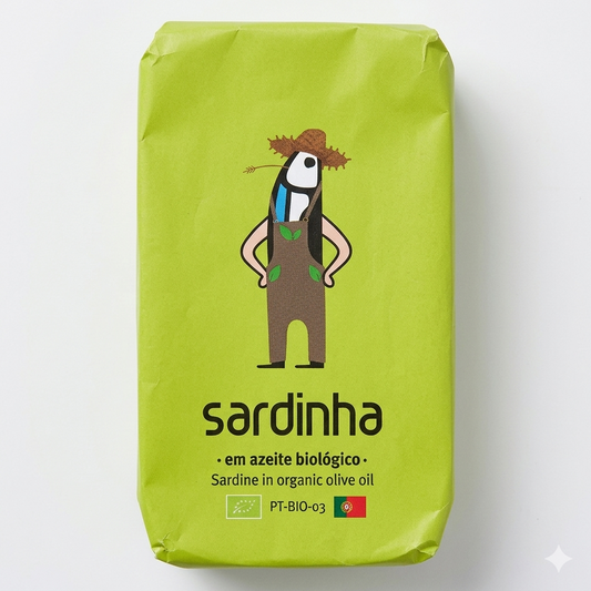 Sardinha Sardine in organic olive oil 120g
