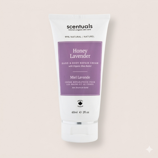 Scentuals - Honey Lavender Hand & Body Repair Cream 60mL