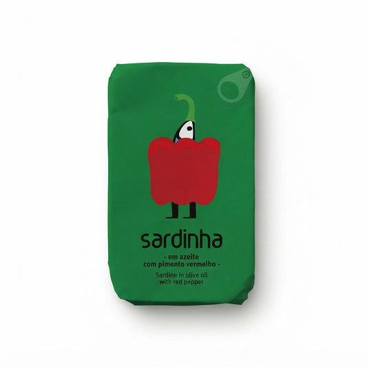 Sardinha Sardines in Olive Oil with Organic Red Pepper 120g