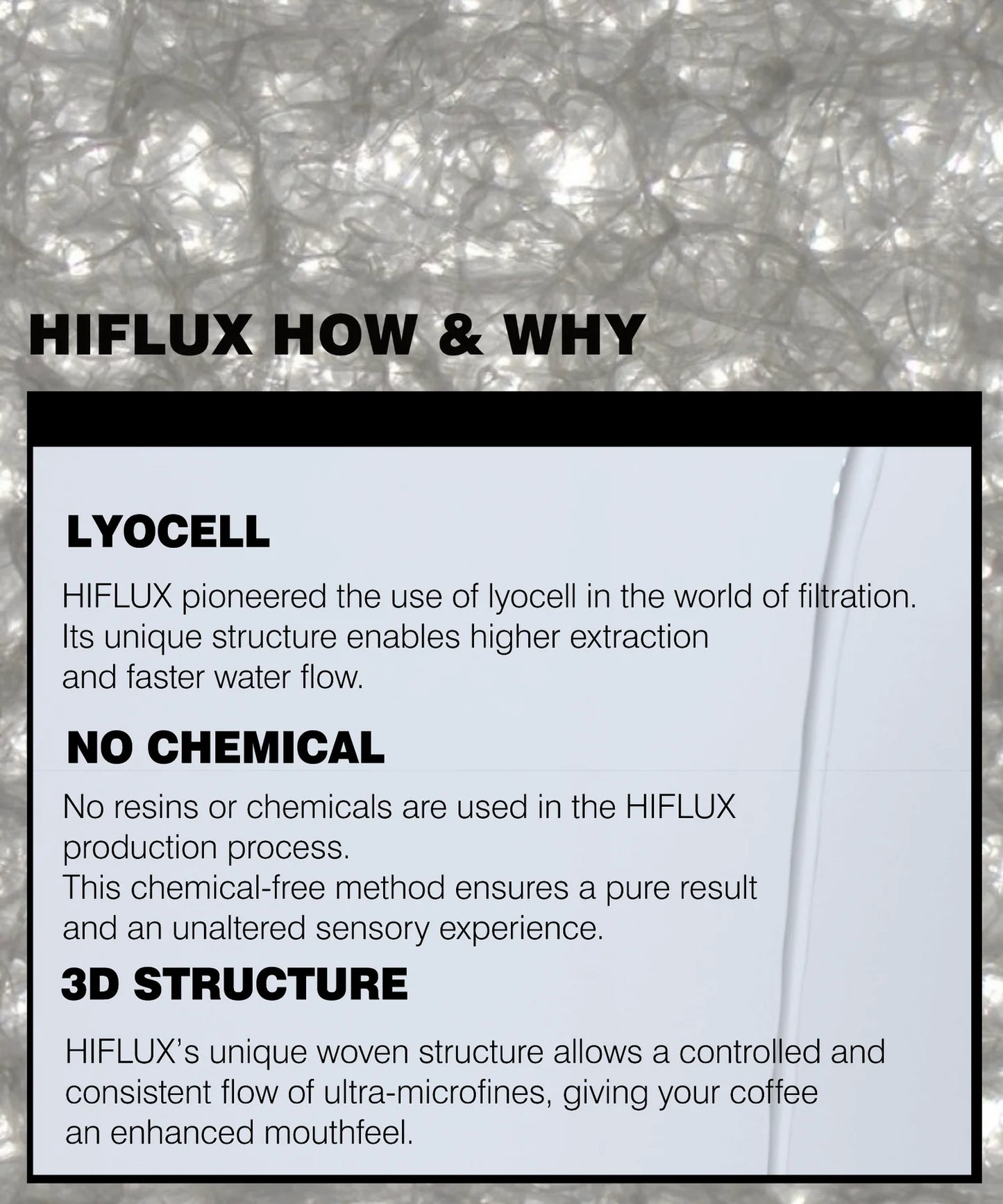 Hiflux Coffee Filter Folding V - 50pcs