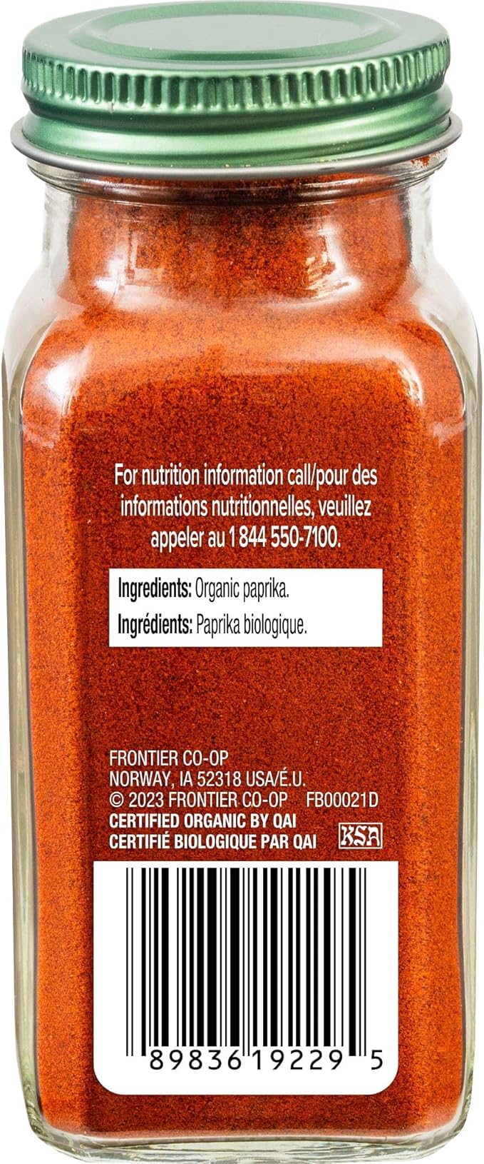 Simply Organic Paprika Powder 74g