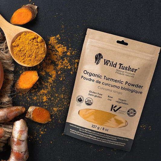 Wild Tusker Organic Turmeric Powder 227g