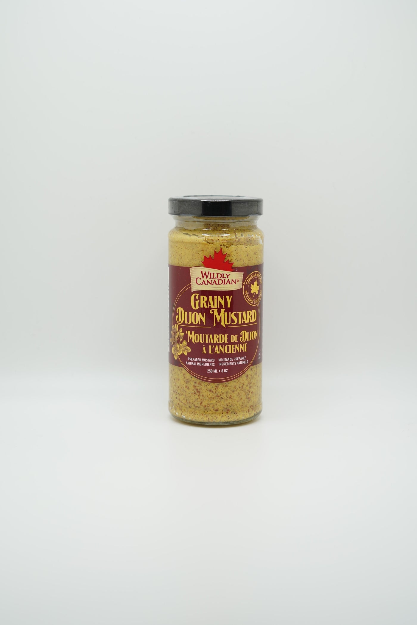 WILDLY CANADIAN Grainy Dijon Mustard 250ml