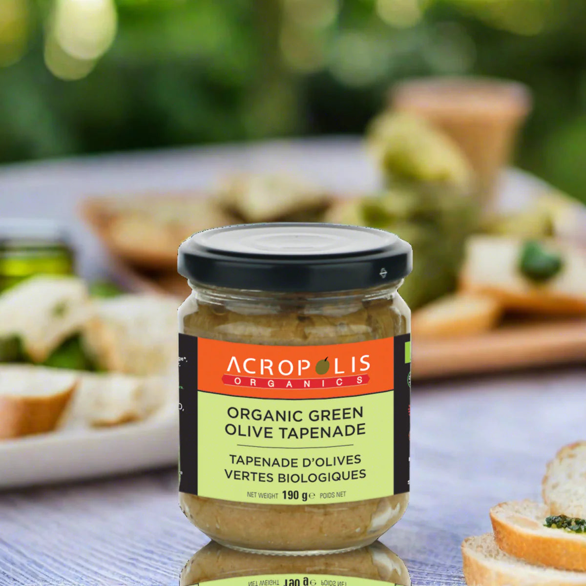 Acropolis Organic Green Olive Tapenade