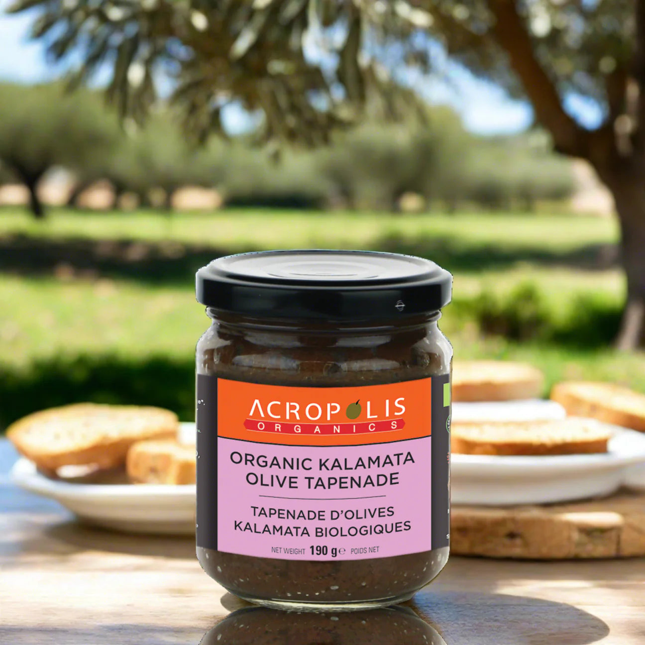 Acropolis Organic Kalamata Olive Tapenade