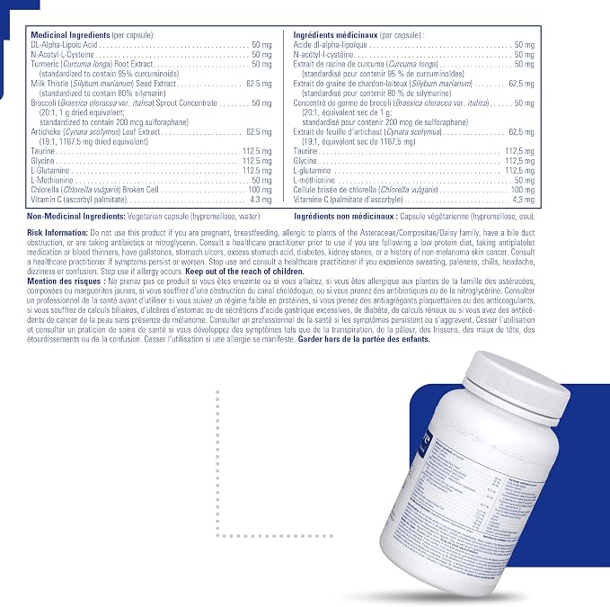 Pure Encapsulations Liver GI Detox 60 capsules