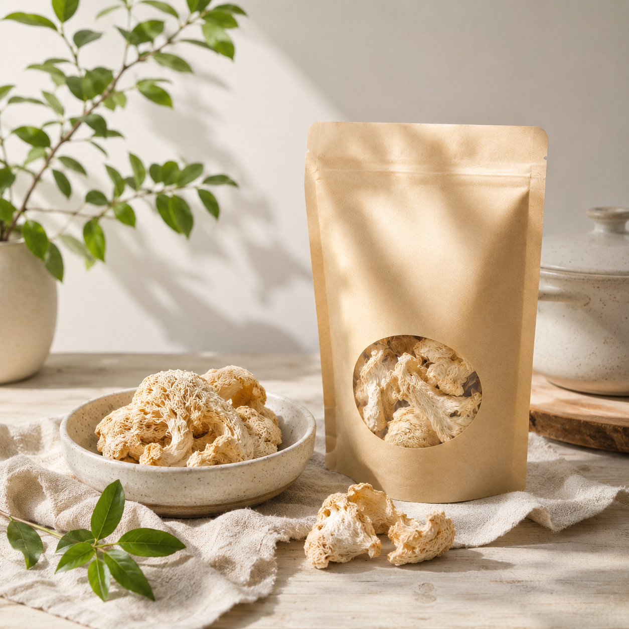 Dried Lion's Mane Mushrooms 28g