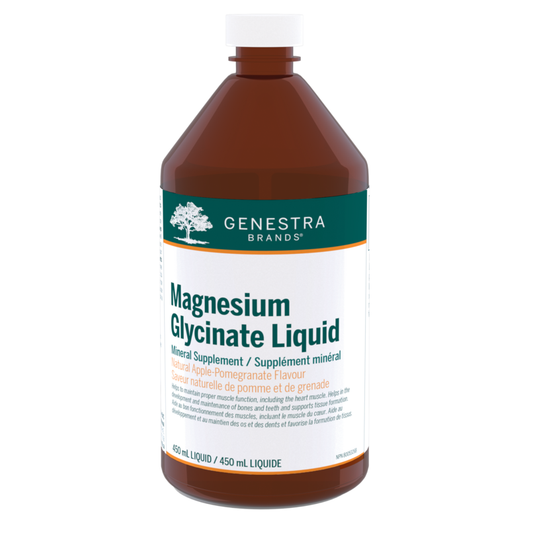 Genestra Magnesium Glycinate Liquid Natural Apple
450 mL