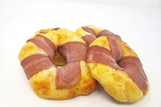 KETODELIA Keto Bagel Turkey Bacon Wrapped 4 Pack