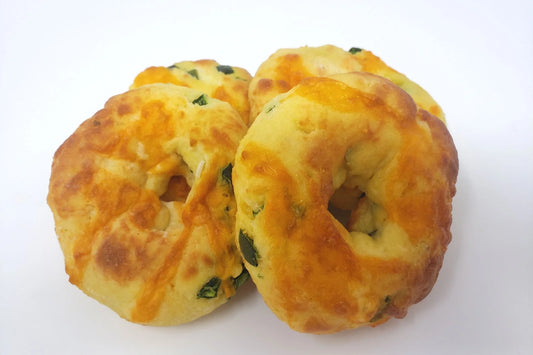 KETODELIA Keto Bagel Cheddar Jalapeno - 4 pack