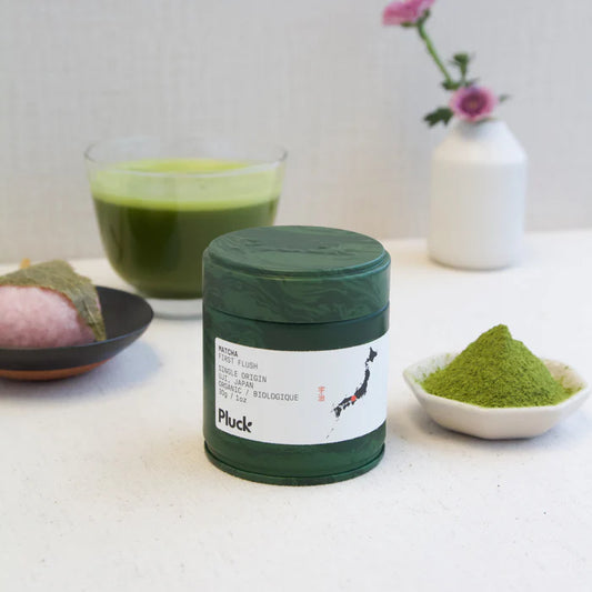 Pluck Organic First Flush UJI Matcha 30g Tin