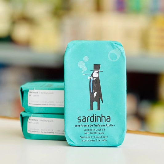 Sardinha Sardines in Olive Oil with Truffle Flavor 120g