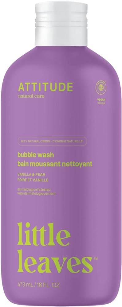 Attitude Bubble Wash Vanilla & Pear - 473ml