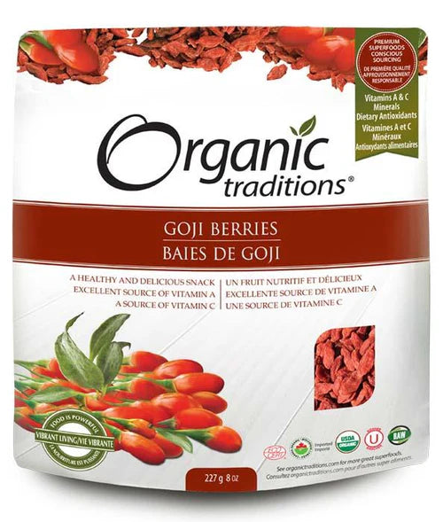 Organic Traditions Goji Berries 272g