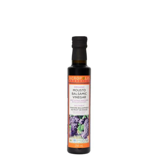 Acropolis Organics - Mousto Balsamic Vinegar, 250 mL