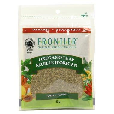 Frontier Organic Oregano Leaf Flakes, 10 g