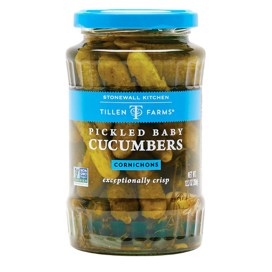 Tillen Farms Pickled Baby Cucumbers 350g